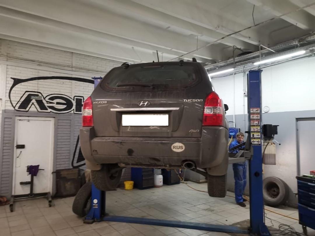 Ремонт передней подвески HYUNDAI TUCSON